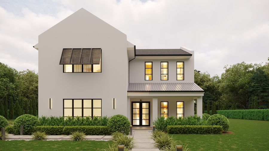 251 Dana Way, Winter Park — front elevation rendering